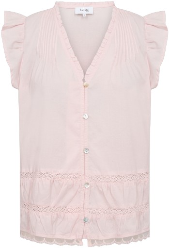 Lrrosy 2 Bluse Lyserød